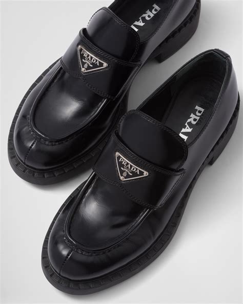 prada loafer women|platform loafers women Prada.